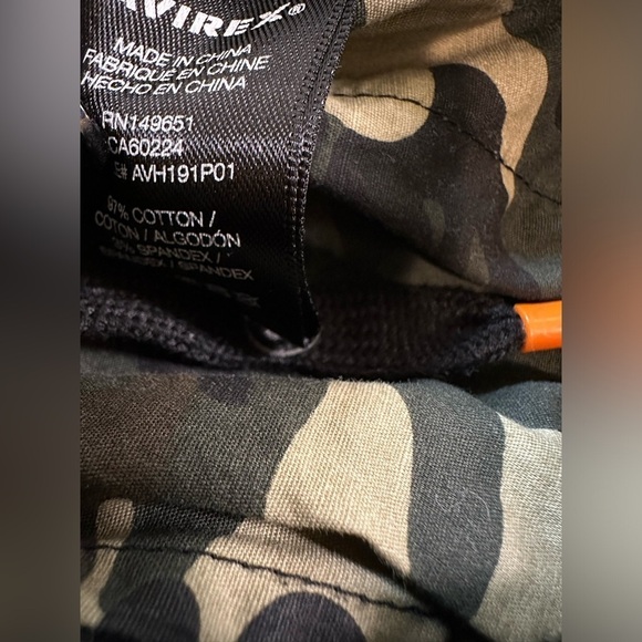 Avirex men’s camouflage camo tactical utility streetwear waist size 40 - Picture 13 of 14